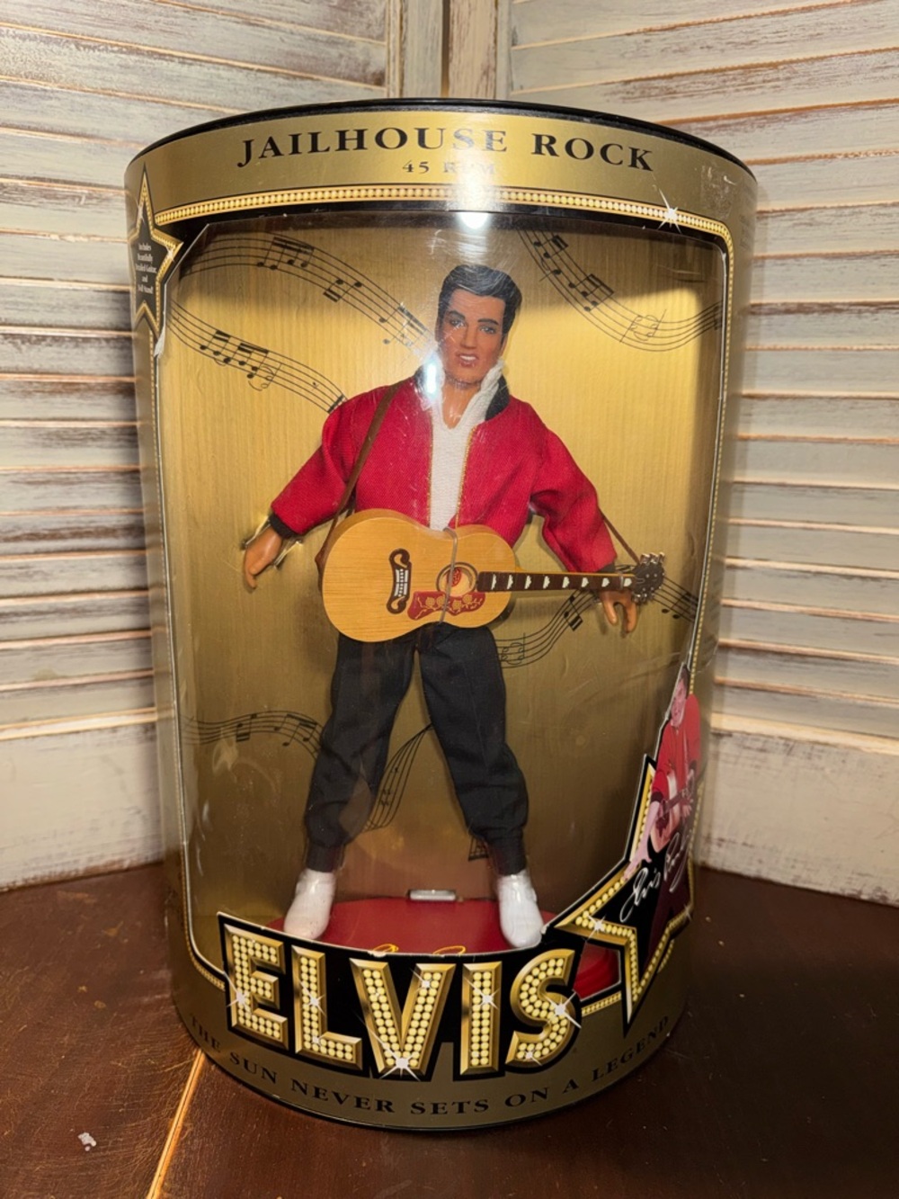 1993 Hasbro Elvis Jailhouse Rock 45 RPM Doll NRFB